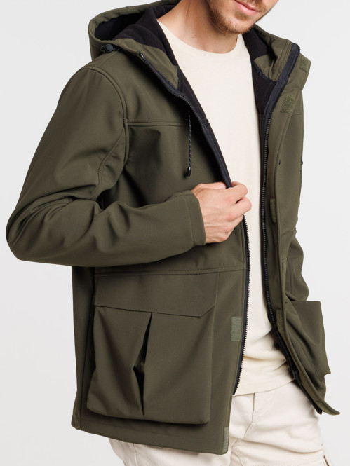 Blouson multipoche zippé...