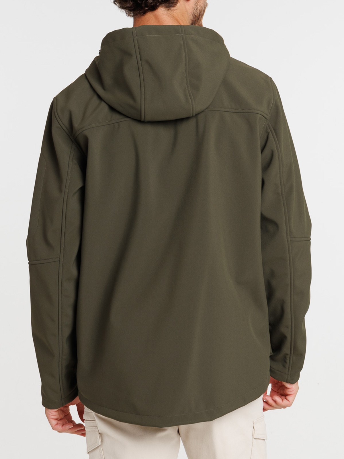 Blouson multipoche zippé kaki homme Blouson multipoche zippé kaki homme