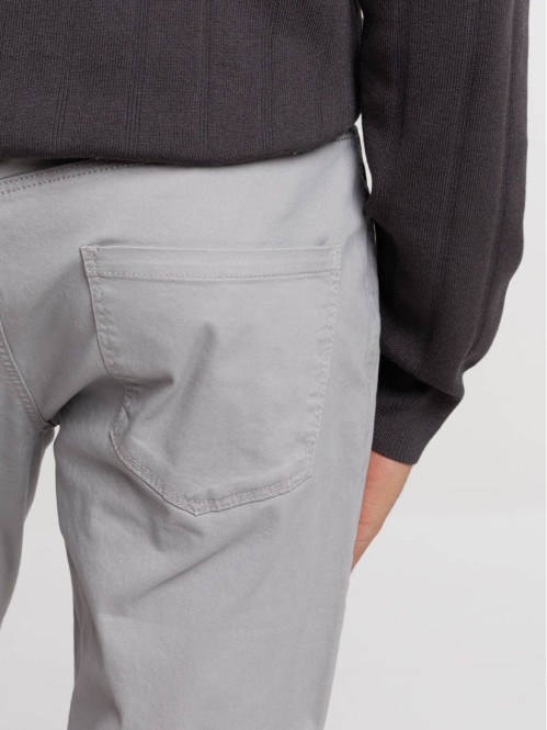Jean slim gris moyen homme