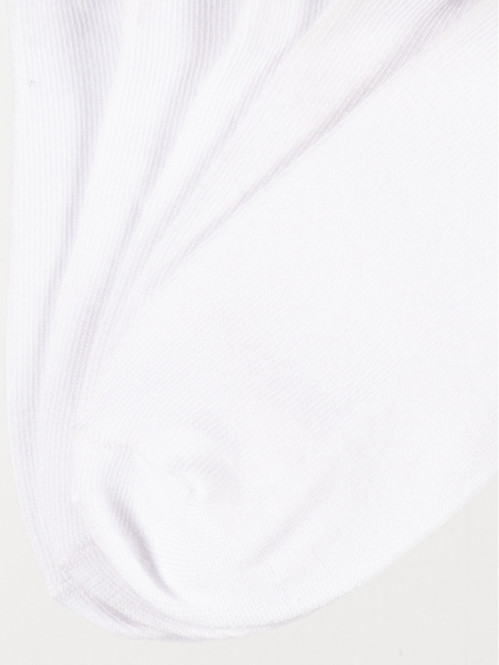 Lot 5 paires chaussettes blanches garçon Lot 5 paires chaussettes blanches garçon
