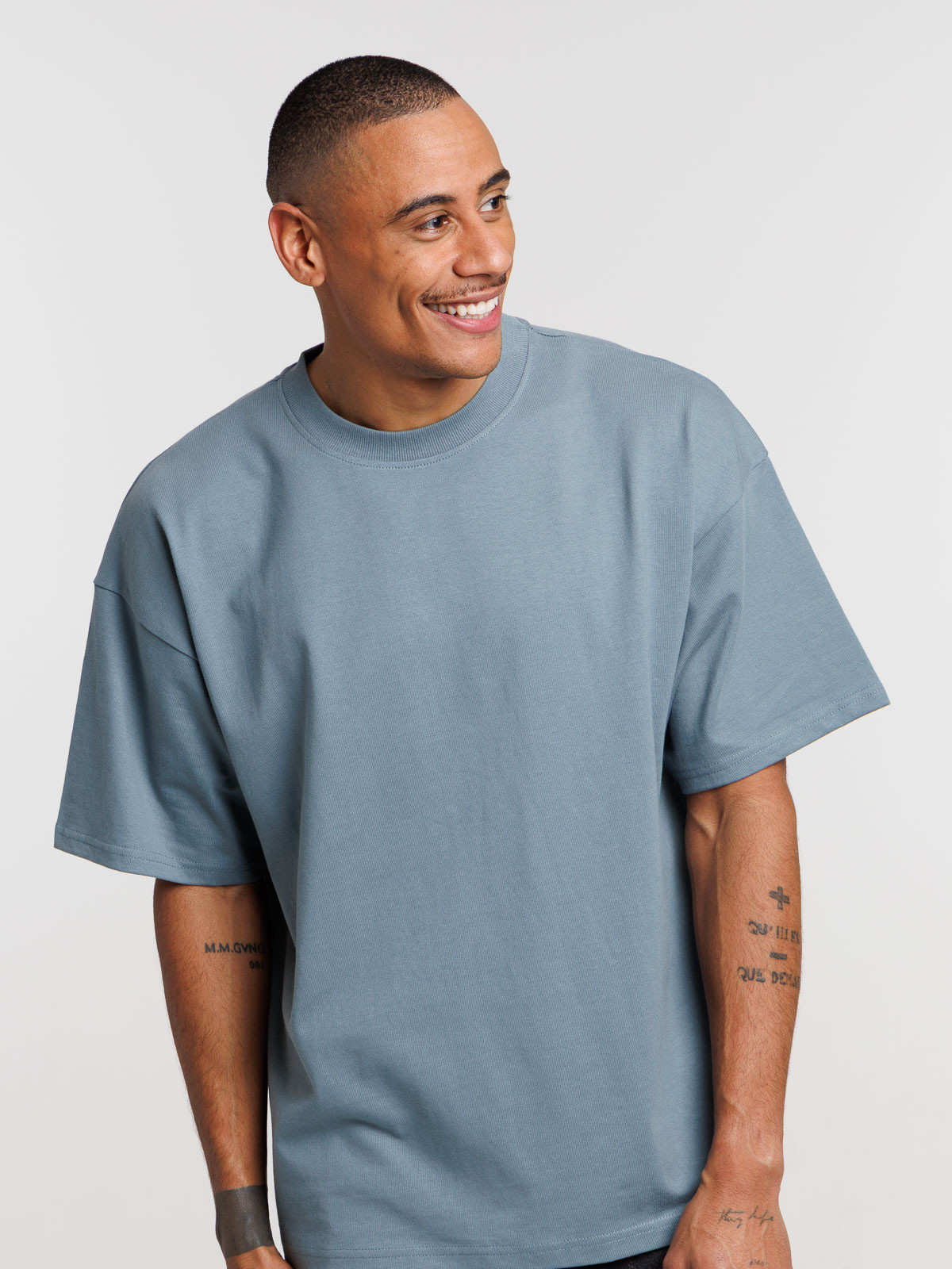 T-shirt col rond uni homme