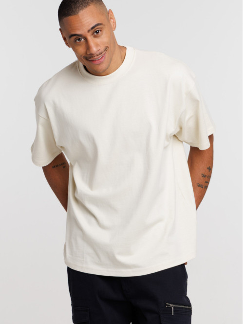 Tee-shirt uni coloris royal...