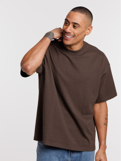 T-shirt uni col rond homme