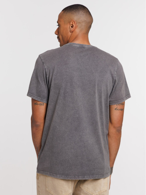 T-shirt imprimé col rond homme