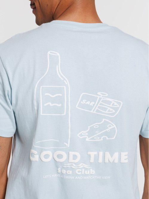 T-shirt imprimé good time...