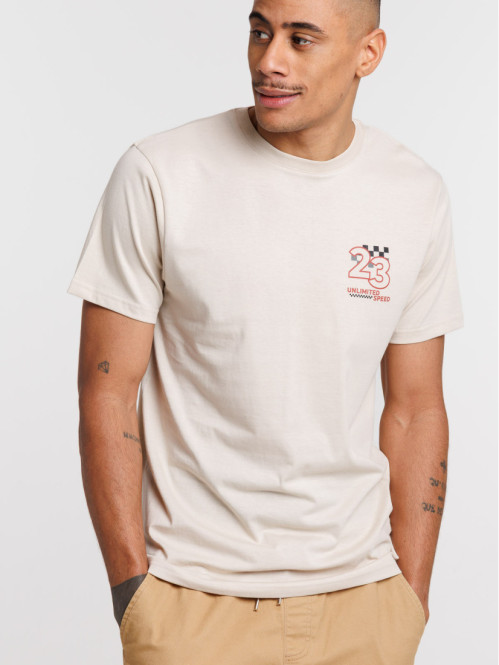 T-shirt imprimé dos et...