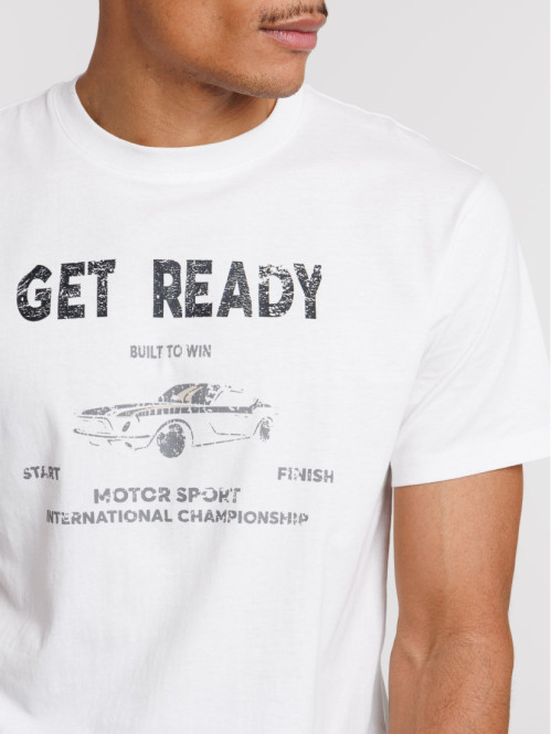 T-shirt motor sport homme