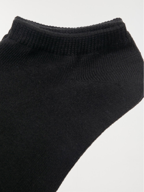 Lot 5 paires socquettes noires garçon Lot 5 paires socquettes noires garçon