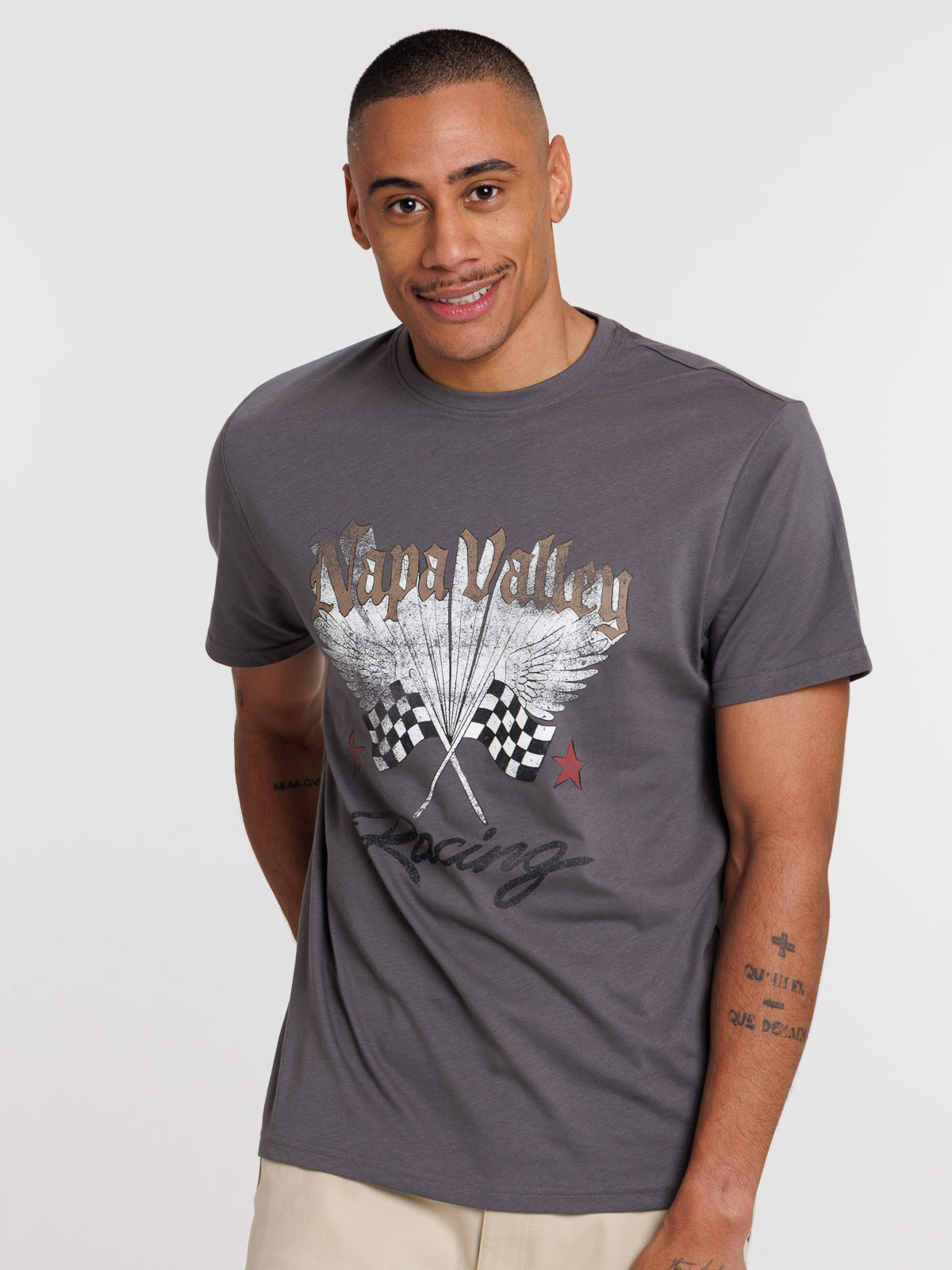 T-shirt imprimé Napa Valley homme