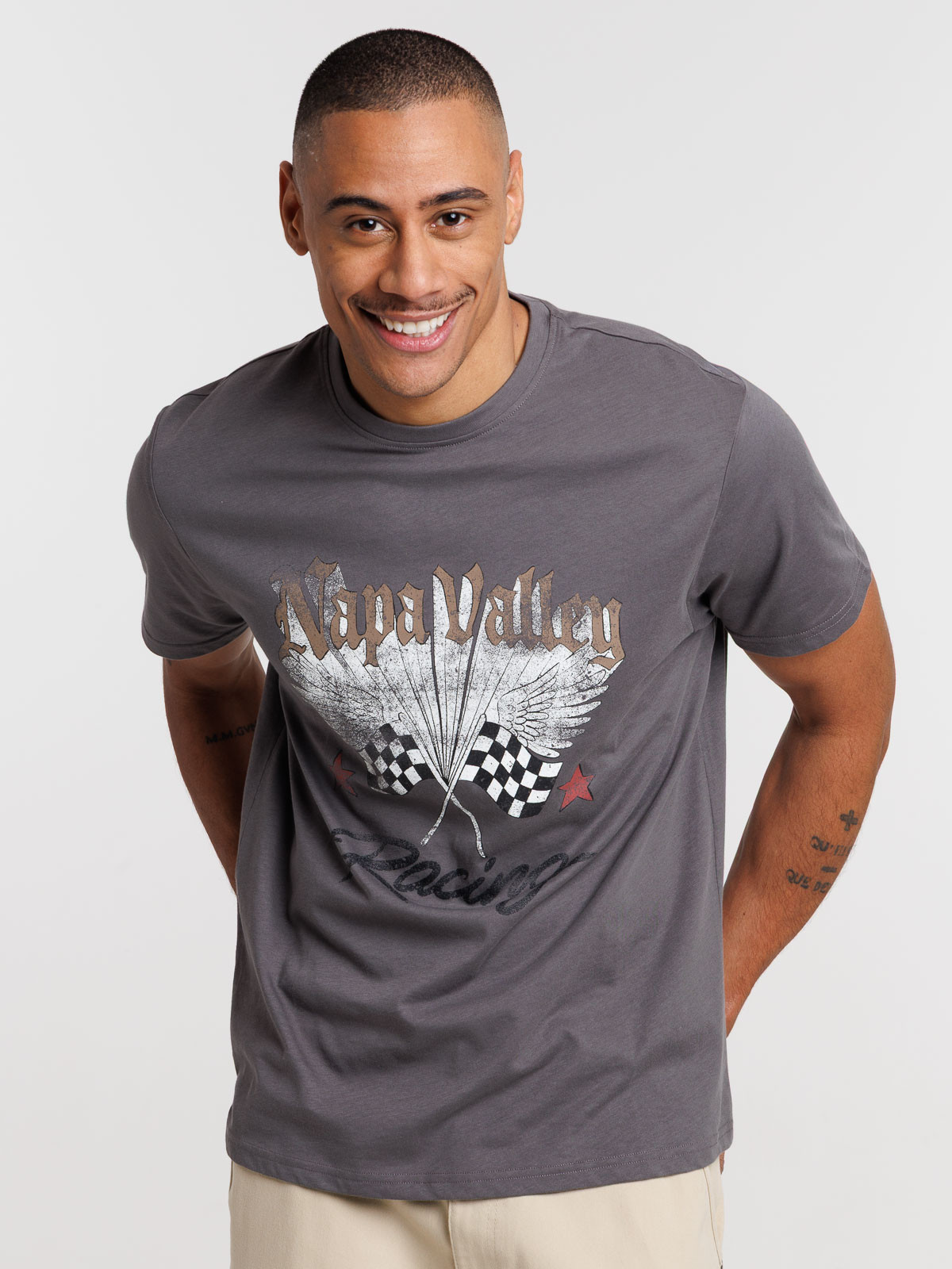 T-shirt imprimé Napa Valley homme