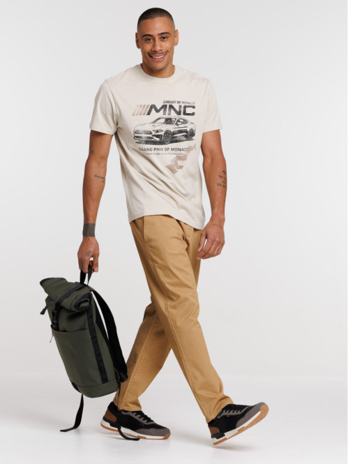 T-shirt motif voiture homme