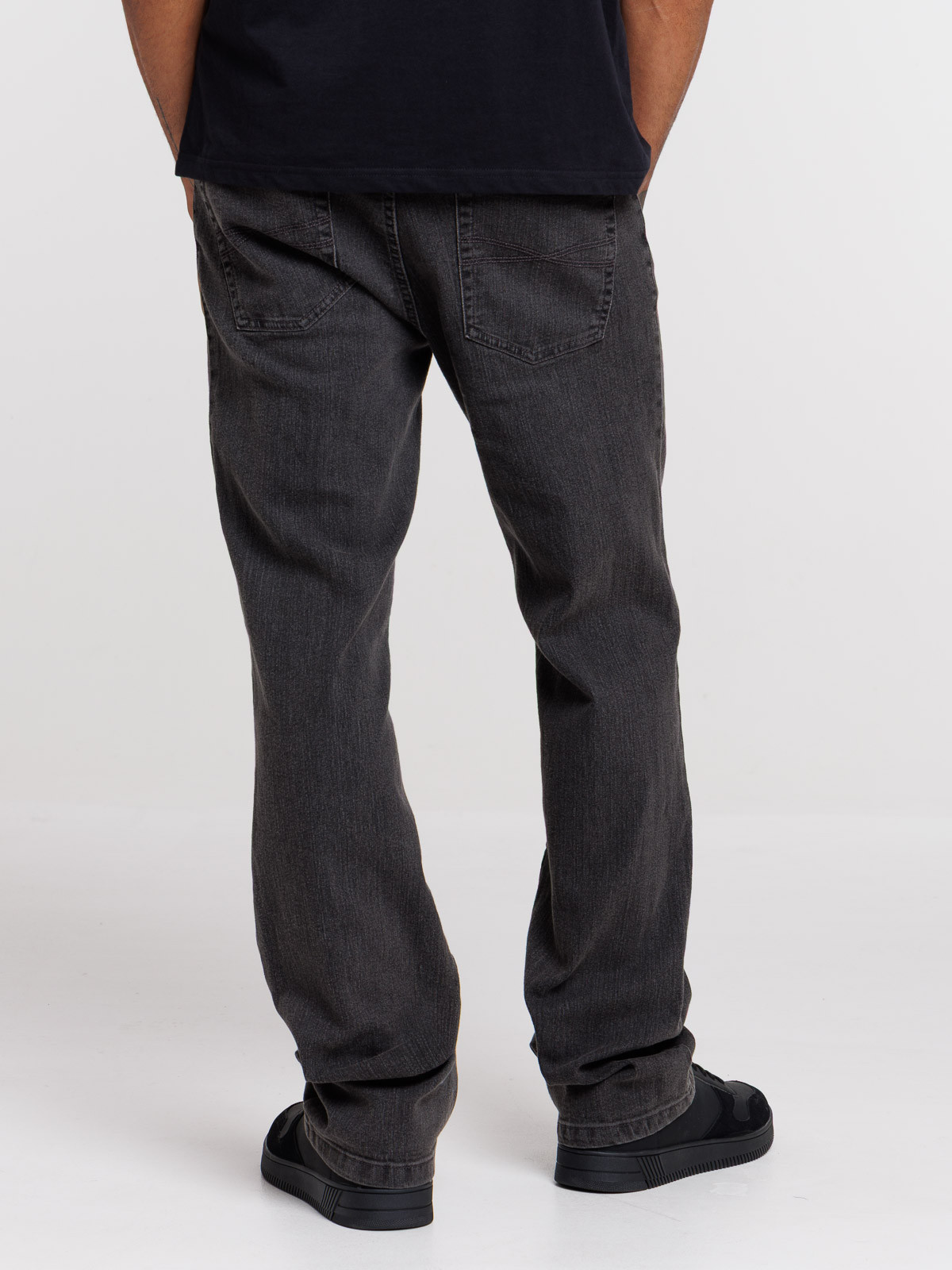 Jean regular gris homme