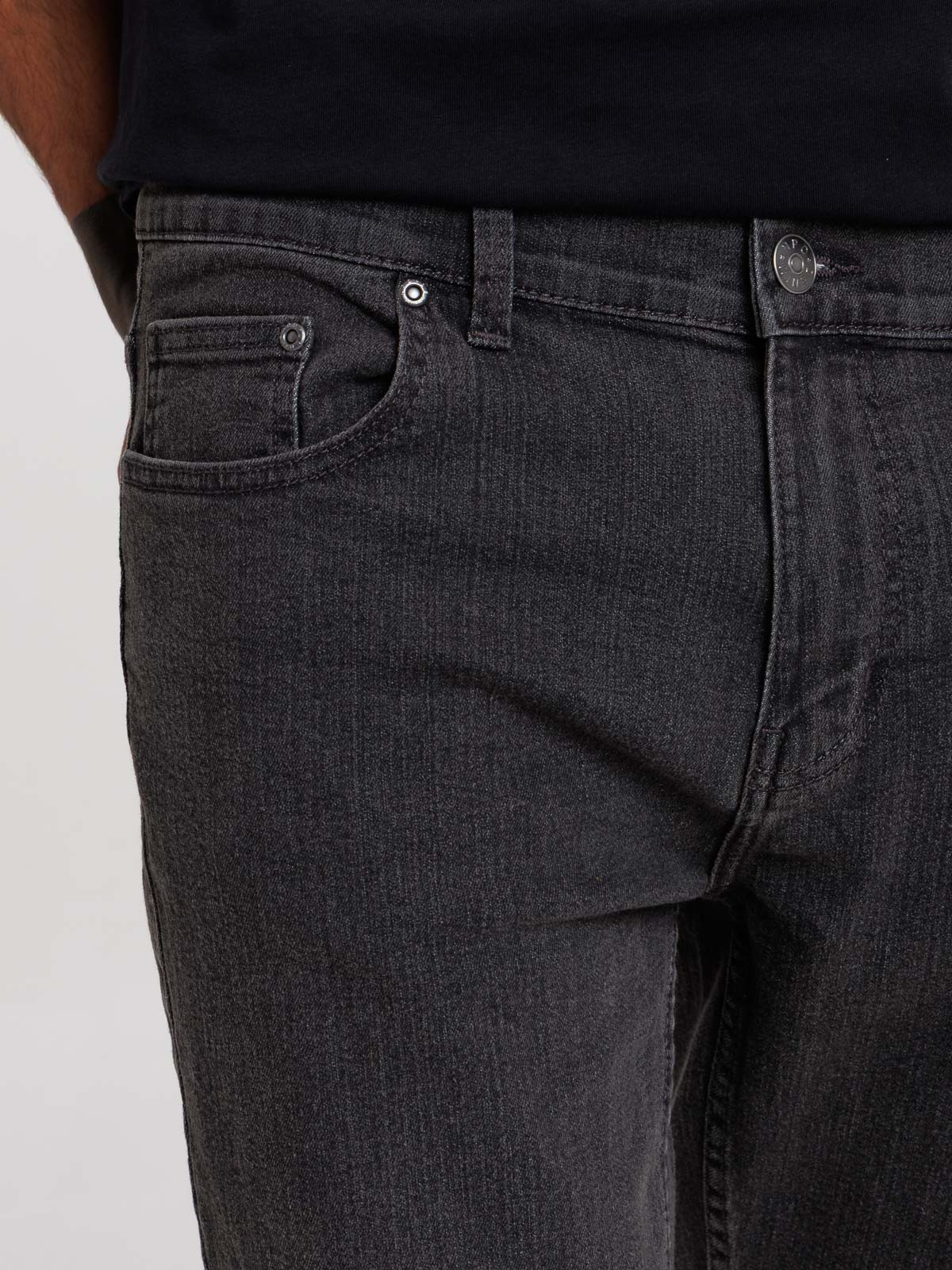 Jean regular gris homme