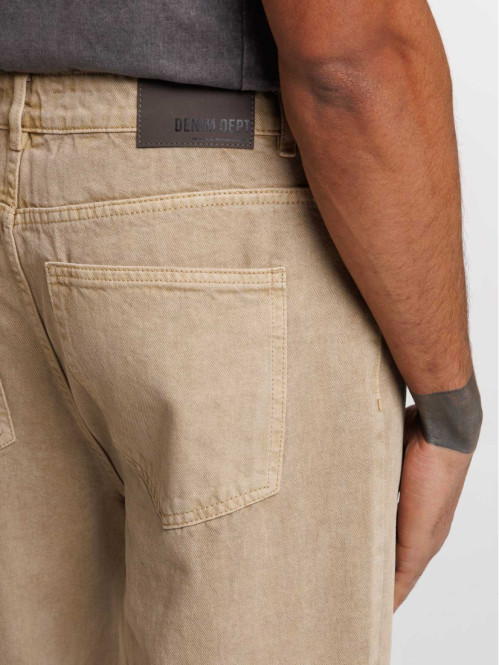 Jean relaxed light camel homme