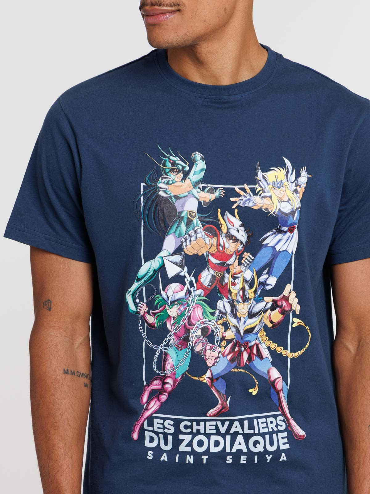 T-shirt Les Chevaliers du Zodiaque homme T-shirt Les Chevaliers du Zodiaque homme