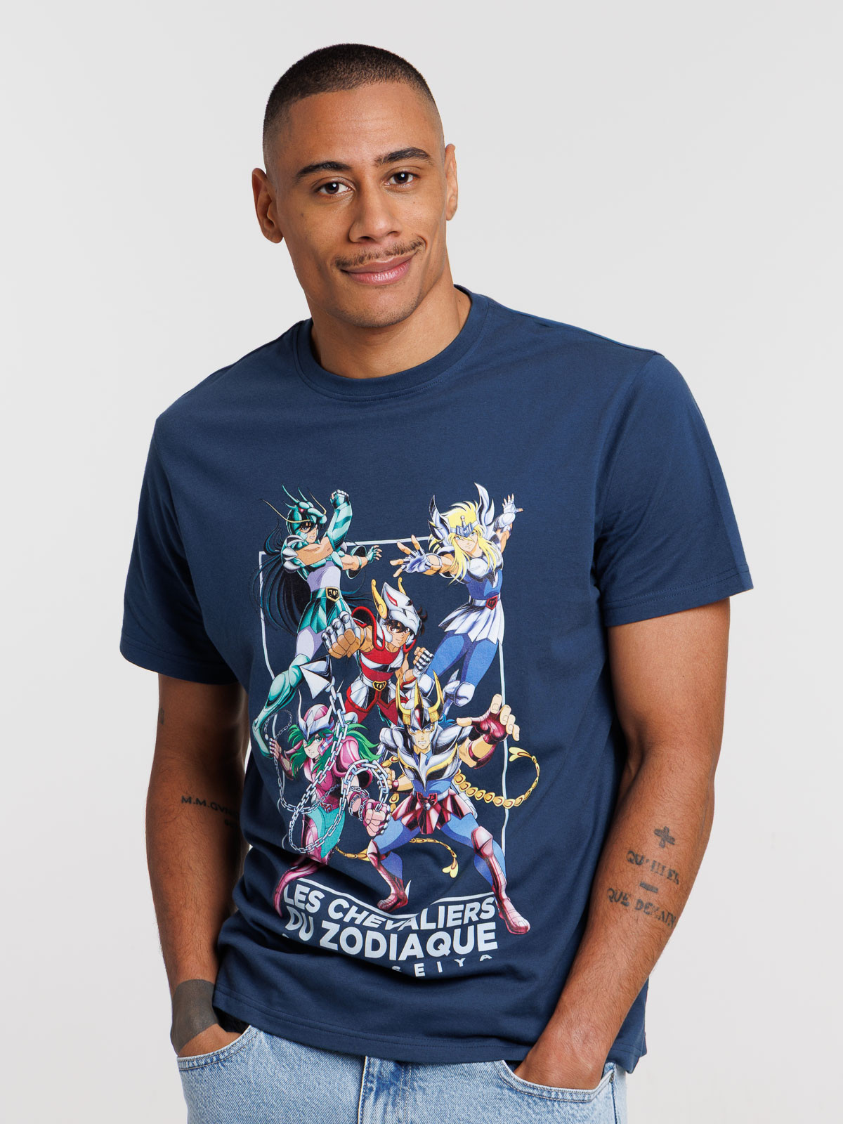 T-shirt Les Chevaliers du Zodiaque homme T-shirt Les Chevaliers du Zodiaque homme