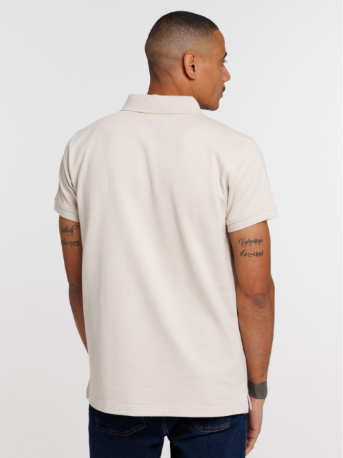 Polo coloris lin homme