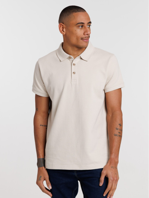 Polo coloris lin homme