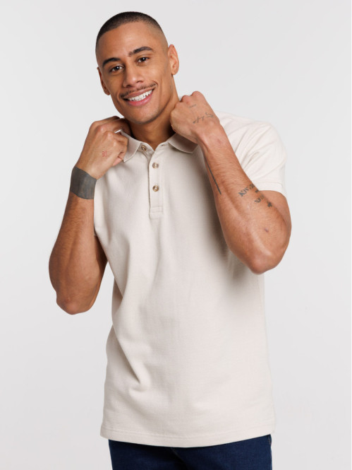 Polo coloris lin homme