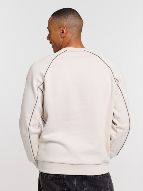 Sweat coloris lin homme