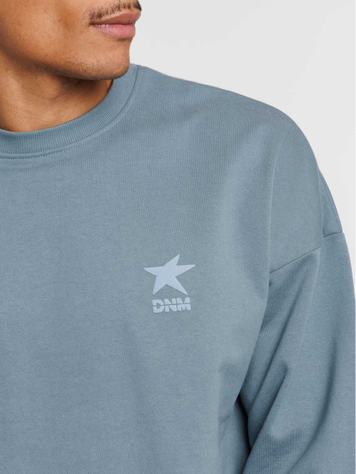 Sweat homme imprimé dos col...