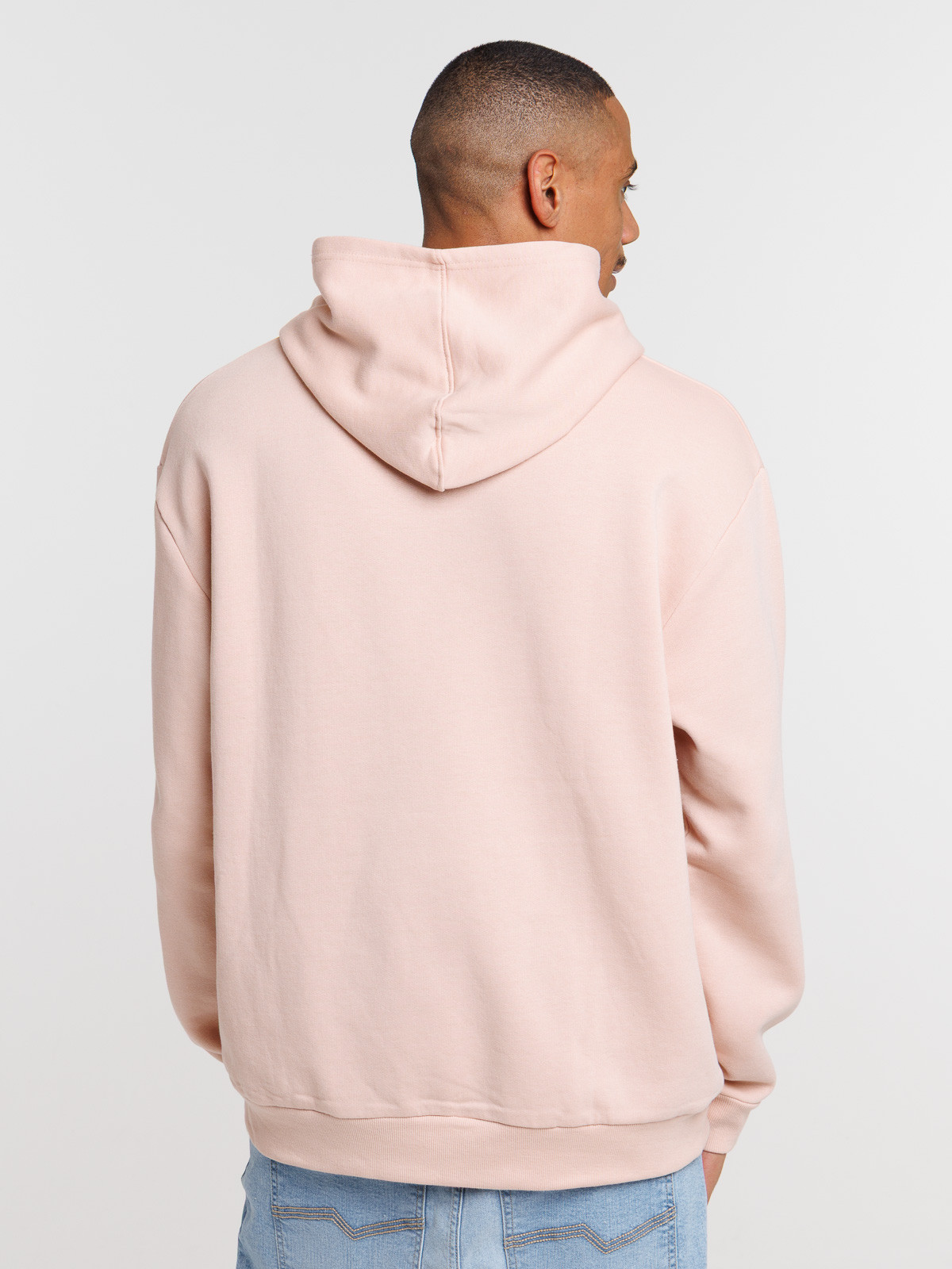 Sweat à capuche uni homme