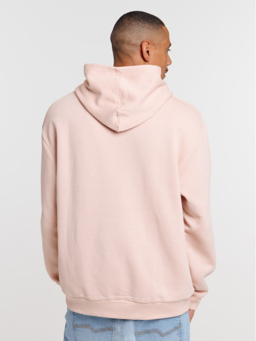 Sweat à capuche uni homme