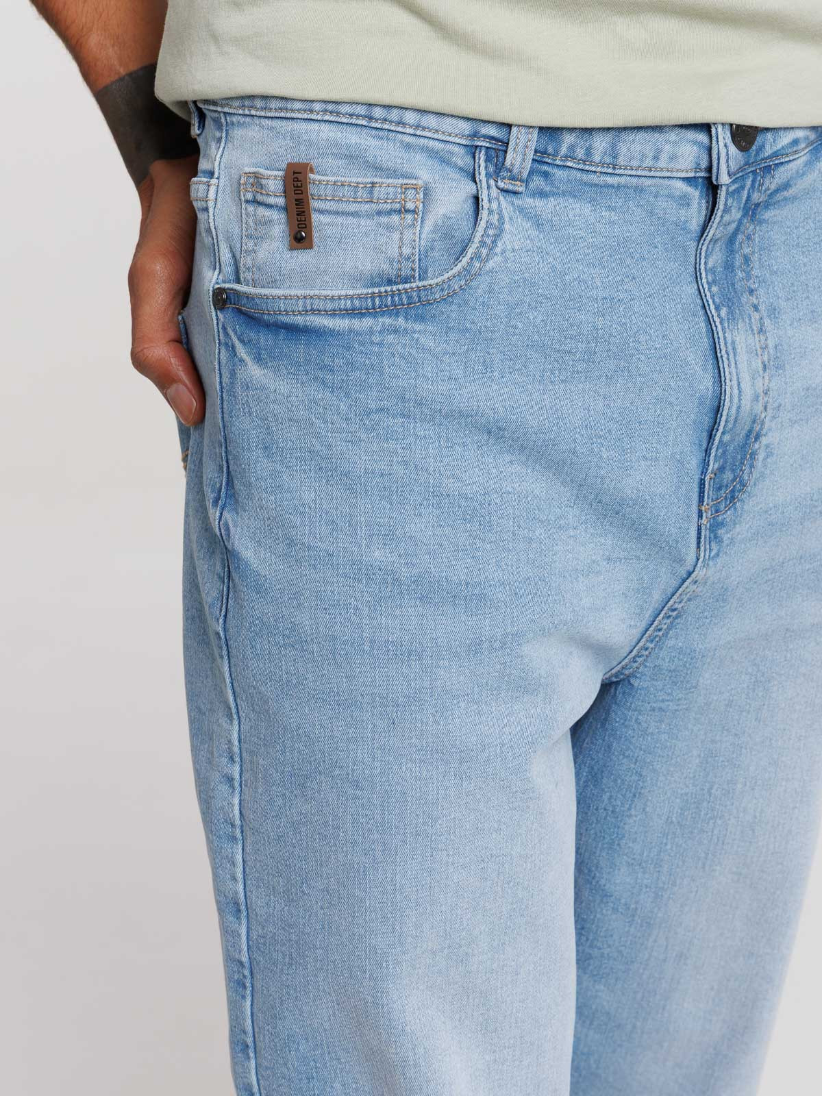 Jean straight stone homme