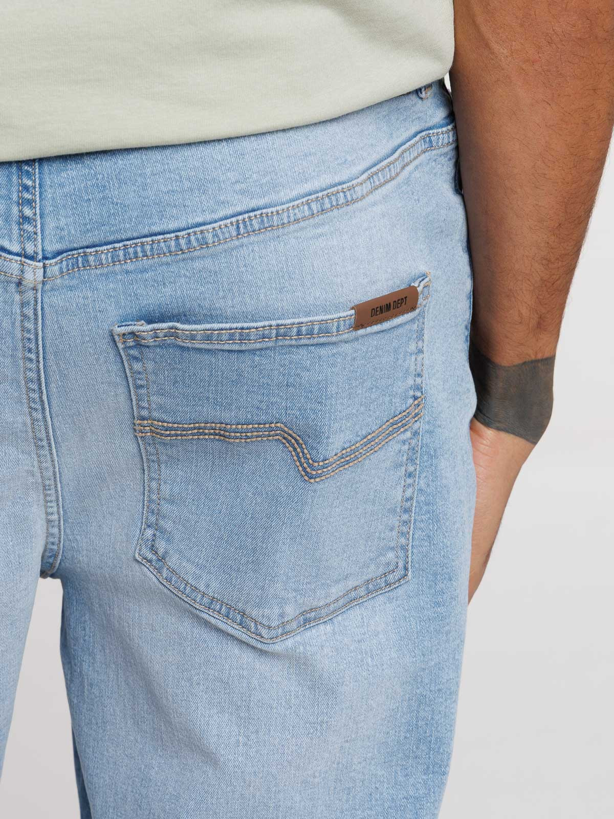 Jean straight stone homme