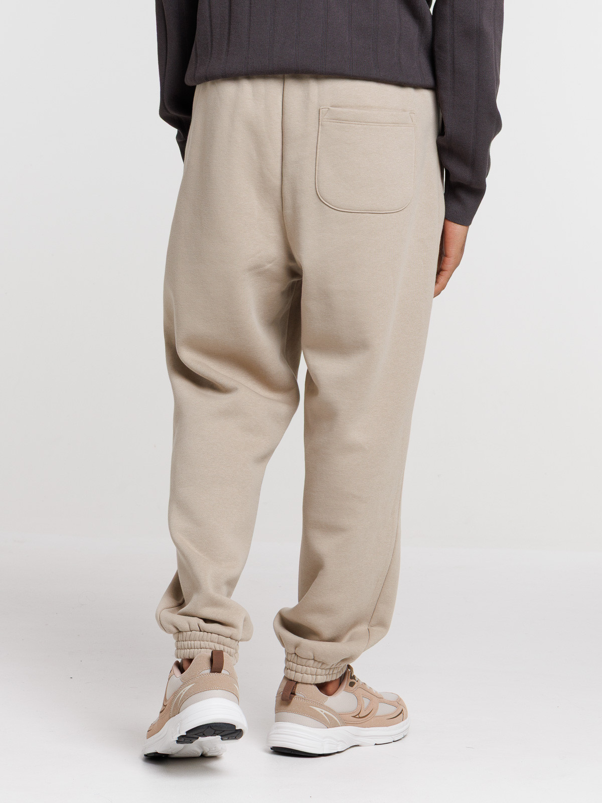 Pantalon de jogging taupe grisé homme Pantalon de jogging taupe grisé homme