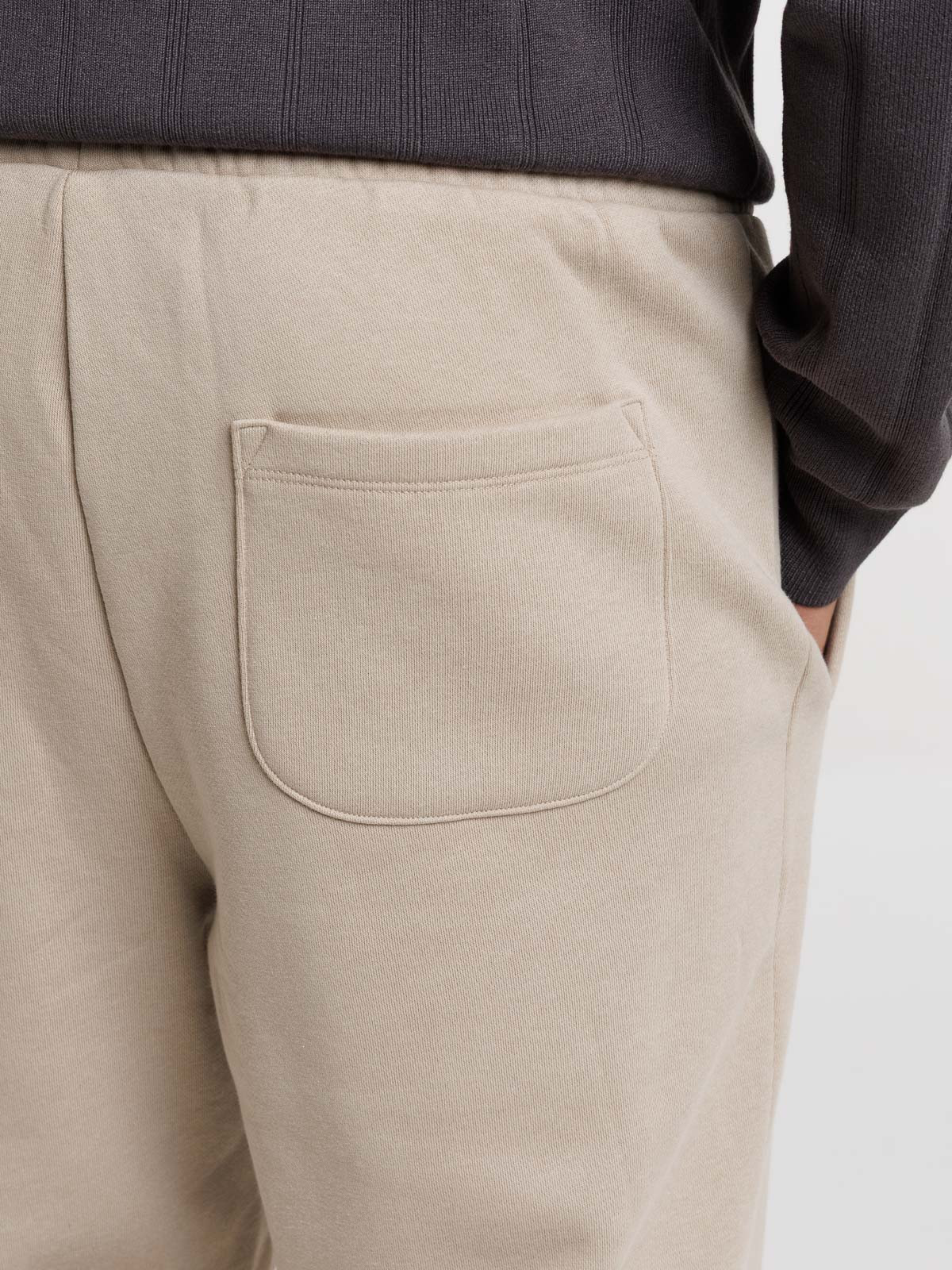 Pantalon de jogging taupe grisé homme Pantalon de jogging taupe grisé homme
