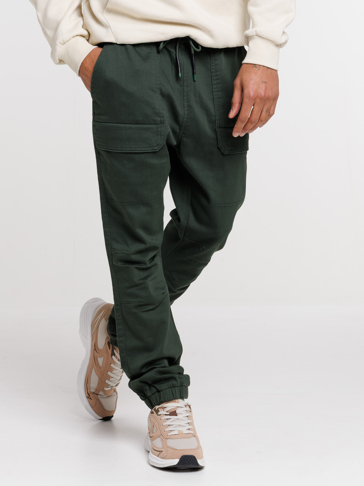 Pantalon cargo coloris empire homme