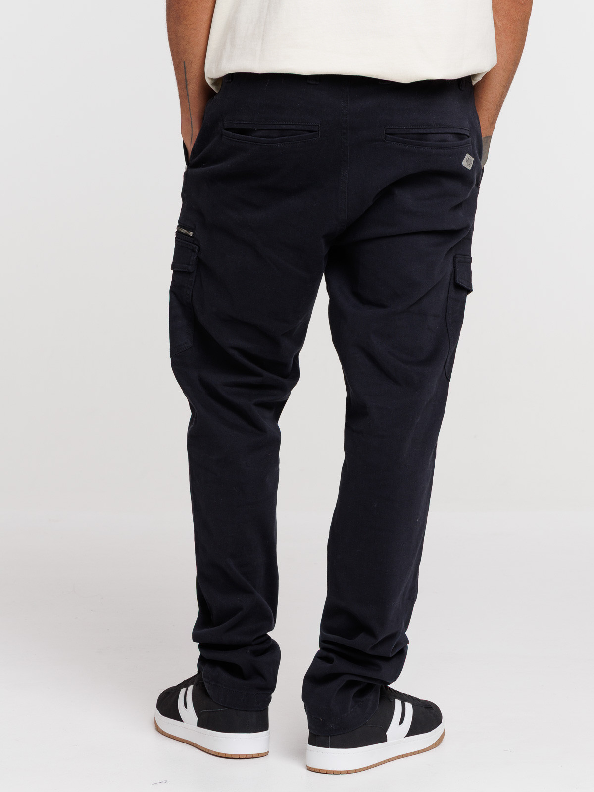 Pantalon cargo noir homme Pantalon cargo noir homme