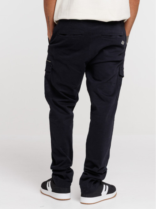 Pantalon cargo noir homme