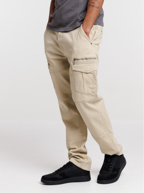 Pantalon cargo multipoches...