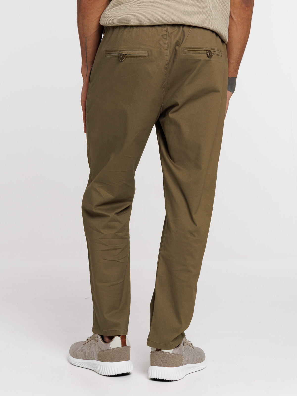 Pantalon taille élastiquée homme
