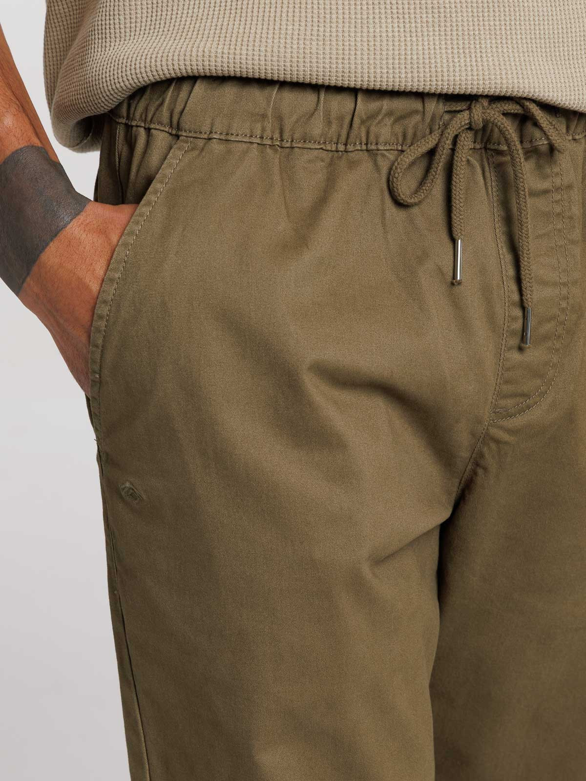 Pantalon taille élastiquée homme