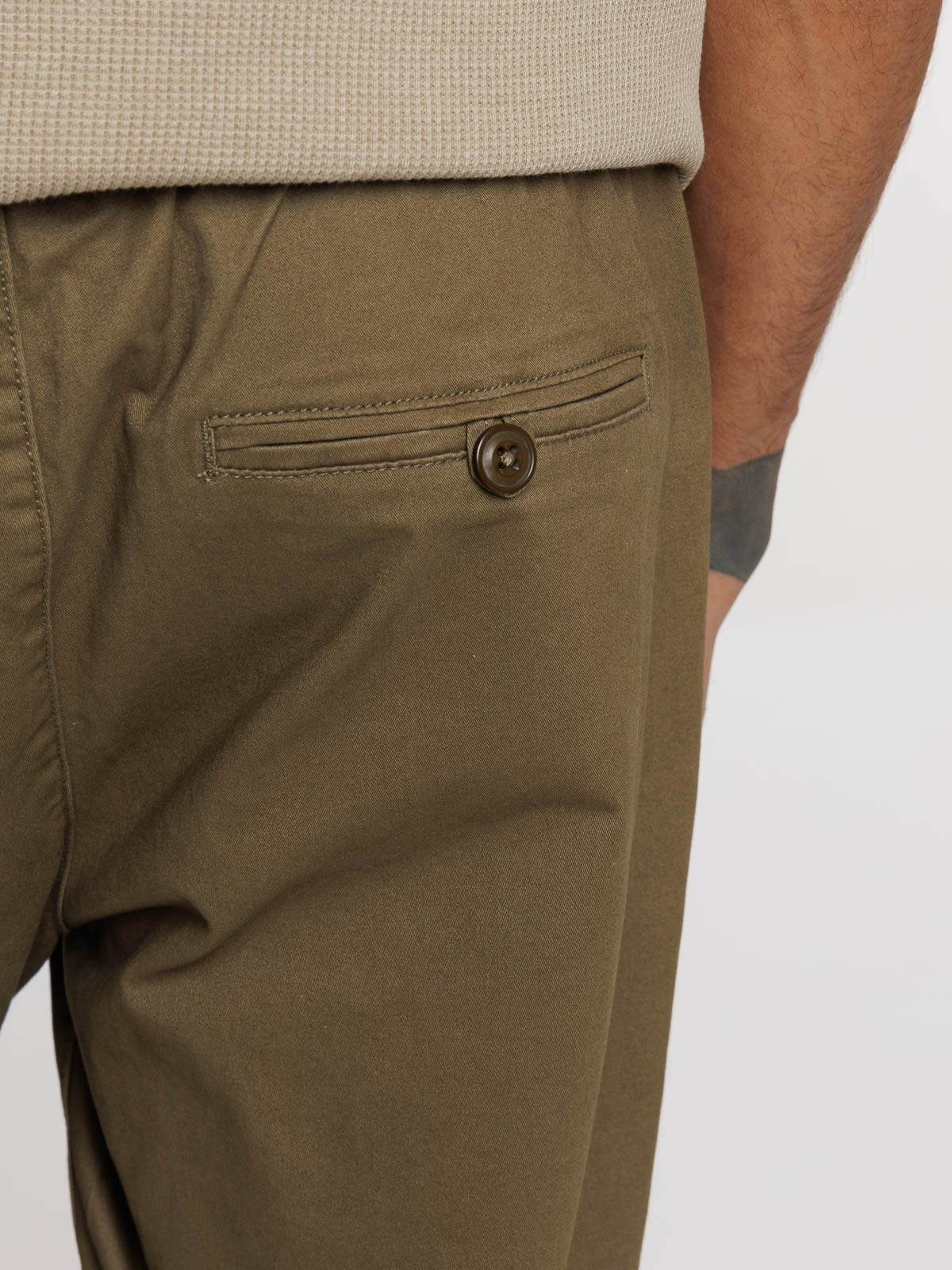 Pantalon taille élastiquée homme