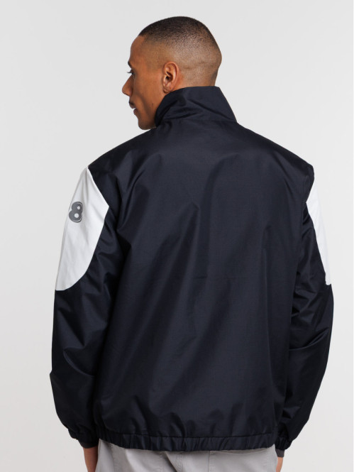 Blouson zippé col montant...