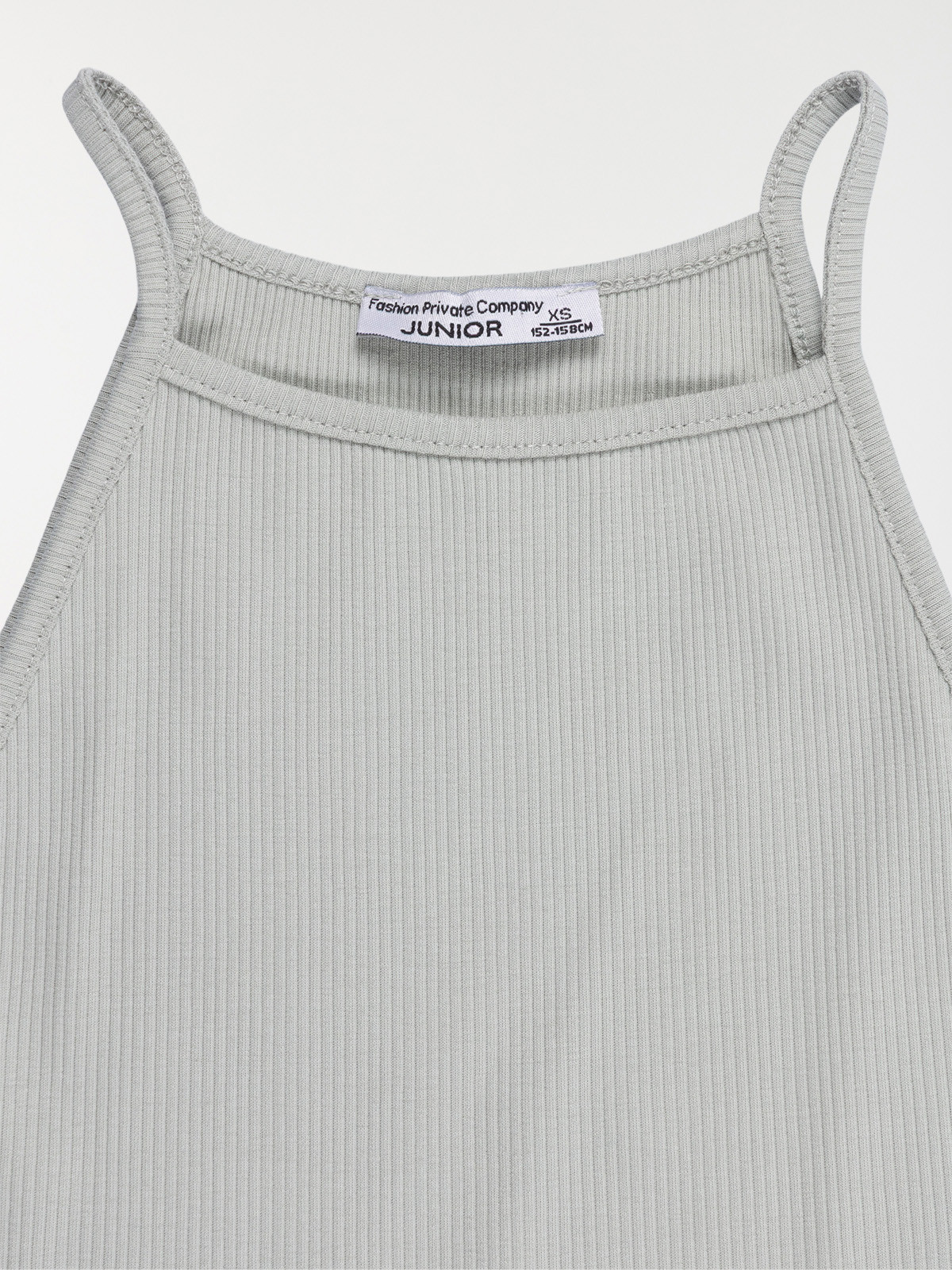 Débardeur côtelé fille (XXS-M) Débardeur côtelé fille (XXS-M)