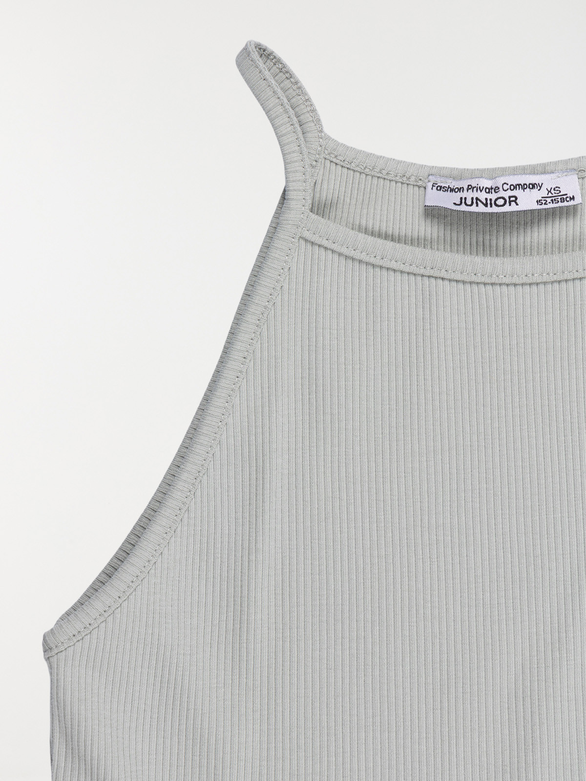 Débardeur côtelé fille (XXS-M) Débardeur côtelé fille (XXS-M)