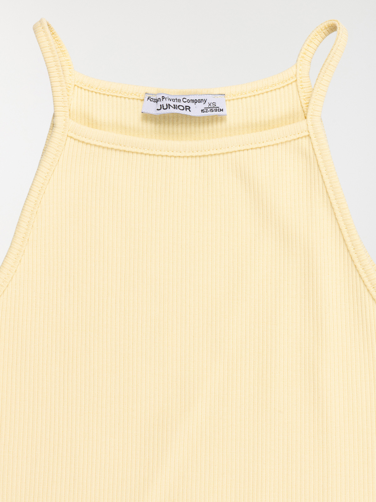 Débardeur jaune fille (XXS-M)