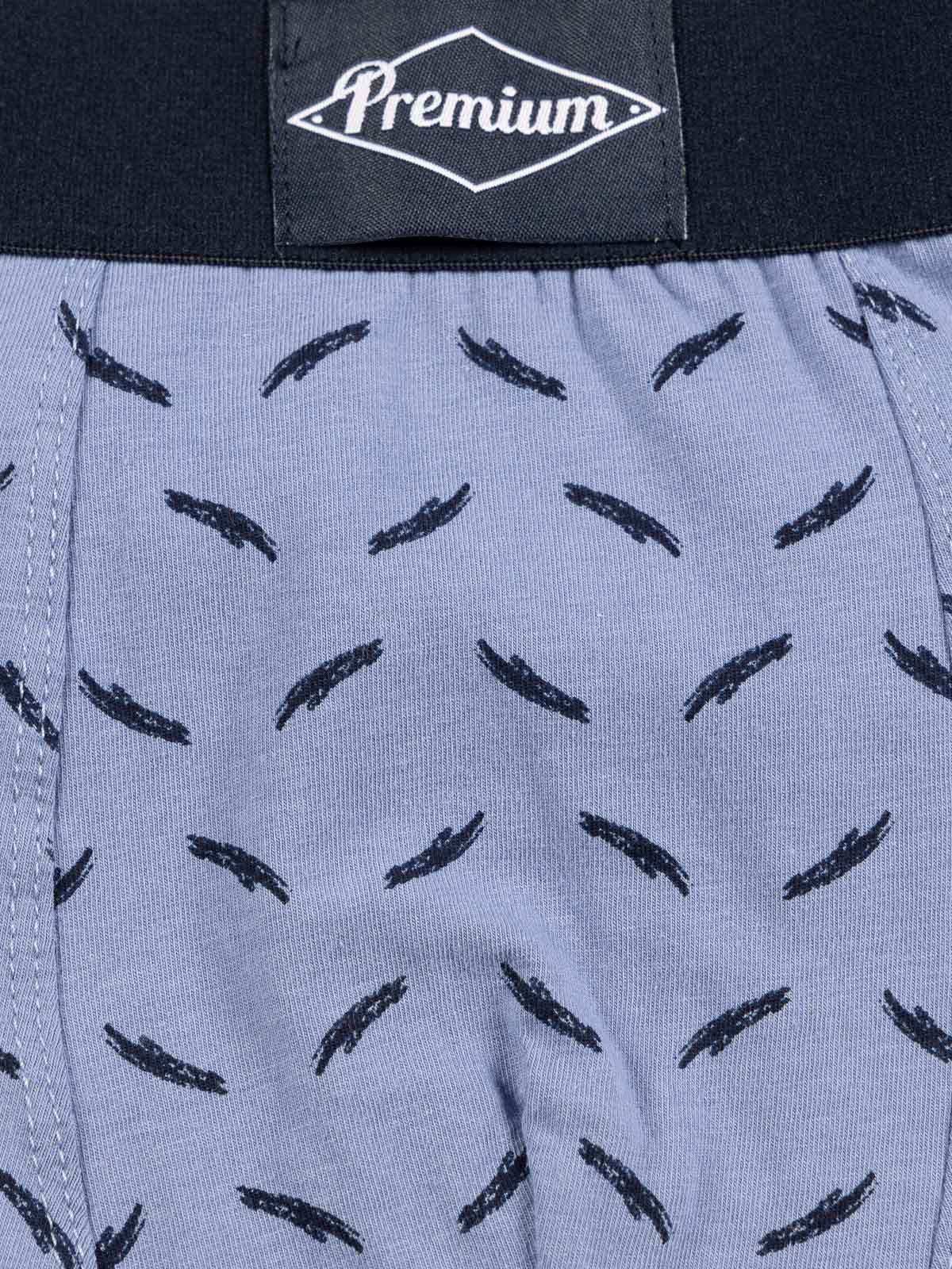 Lot de 3 boxers imprimés marine homme