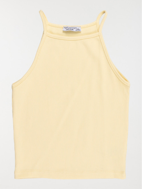 Débardeur jaune fille (XXS-M)