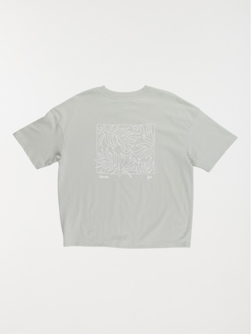 T-shirt loose blossom girl...