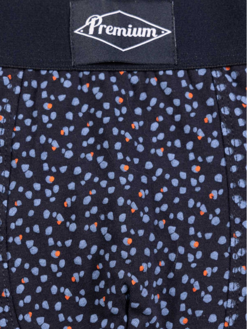 Lot de 3 boxers imprimés marine homme