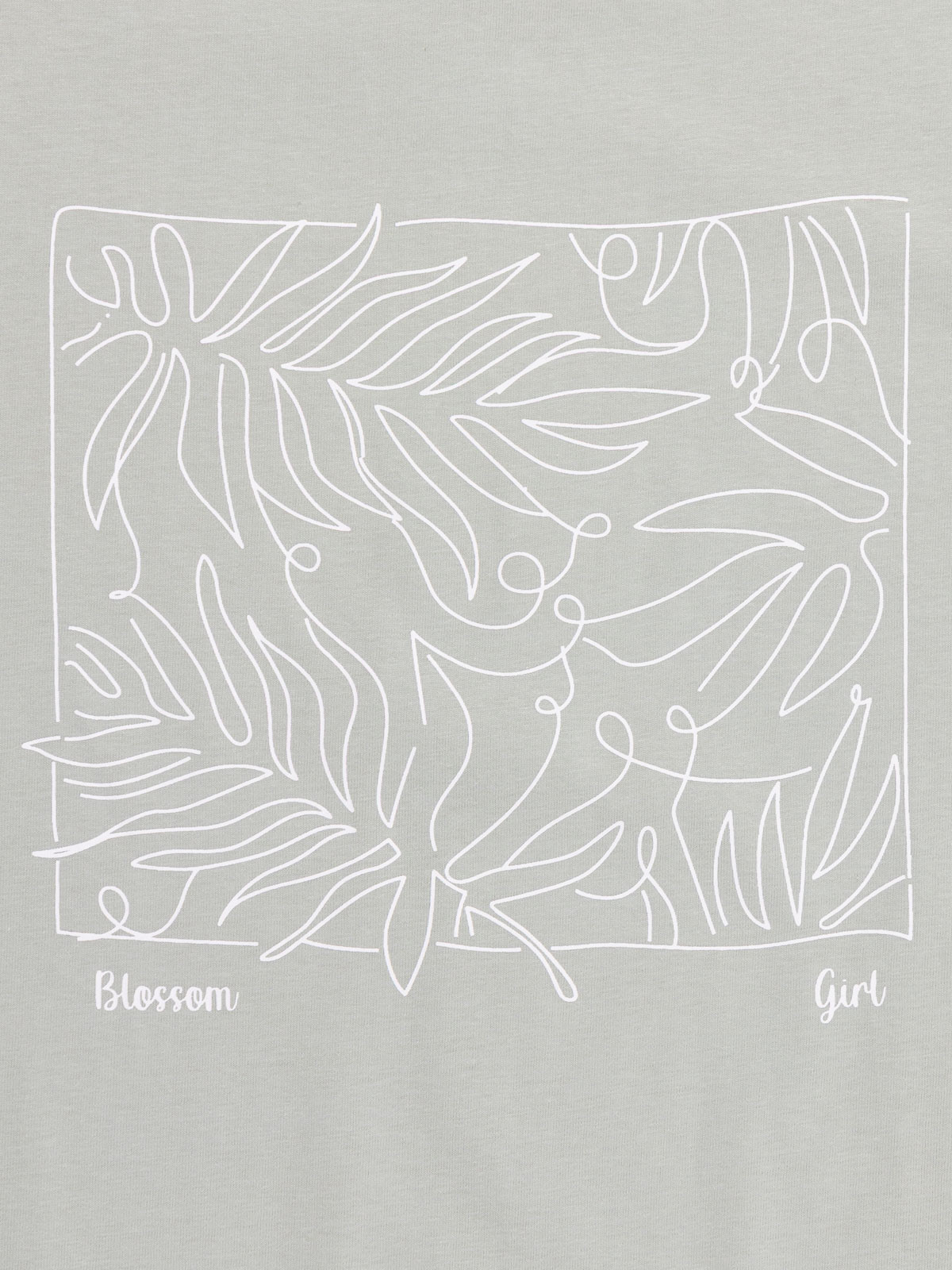 T-shirt loose blossom girl fille (XXS-M)