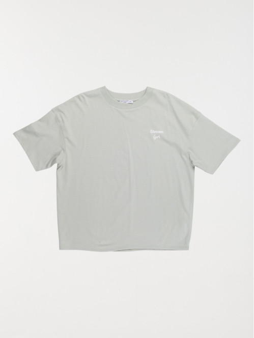 T-shirt loose blossom girl...