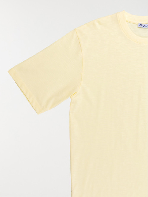 T-shirt uni garçon (XXS-M)