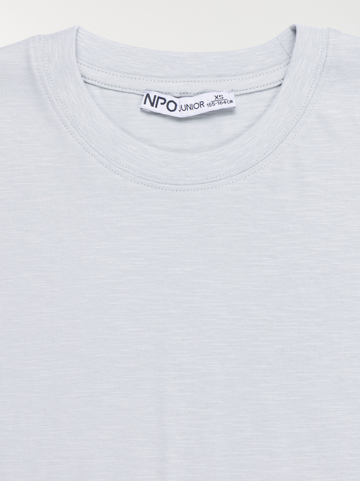 T-shirt uni bleu niagara garçon (XXS-M)